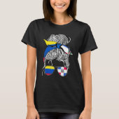 Colombia Flag Dominican Grown Women Girl Country T-Shirt (Vorderseite)