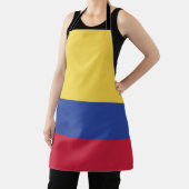 Colombia Flag Emblem Schürze (InSitu)