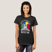 Colombia Flag Mexico Grown Humor Citizen Pride T-Shirt (Vorne ganz)