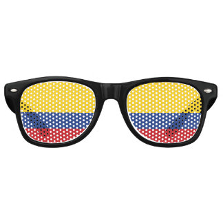 Colombia Flag Partybrille