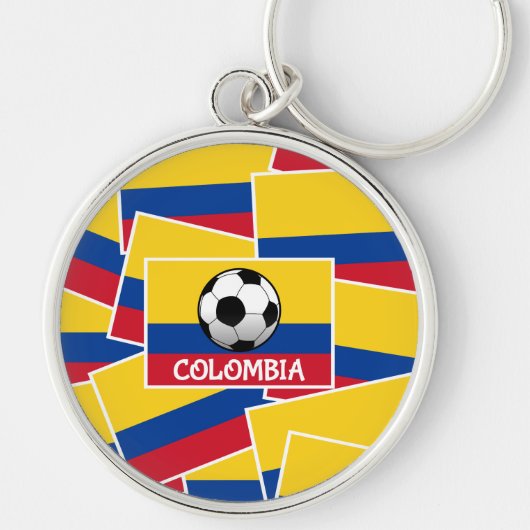 Colombia Football Schlüsselanhänger (Vorne)