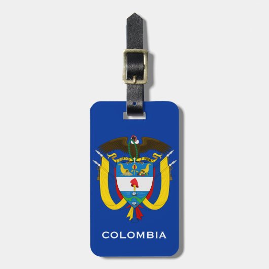 COLOMBIA* Gepäckanhänger (Vorderseite vertikal)