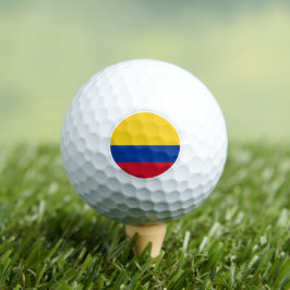 Colombia Golf Balls, Flaggengolfer / Patrioten Golfball