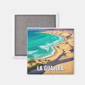 Colombia La Guajira Magnet (Vorderseite/Rückseite)