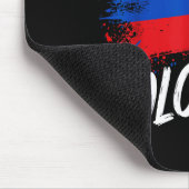 Colombia Lover Colombian Flag Mousepad (Ecke)