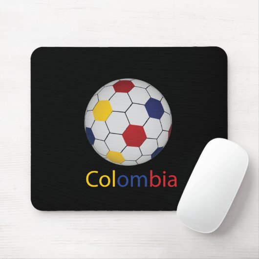 Colombia Mouse Pad Mousepad (Mit Mouse)