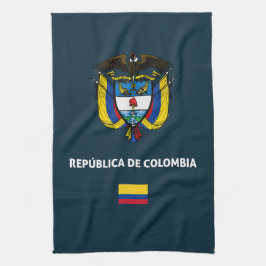 Colombia passport phone case geschirrtuch