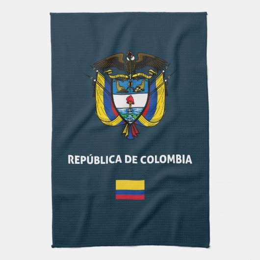 Colombia passport phone case geschirrtuch (Vertikal)