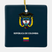 Colombia passport phone case keramikornament (Vorderseite)