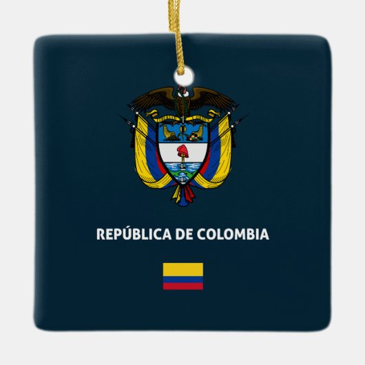 Colombia passport phone case keramikornament (Vorderseite)