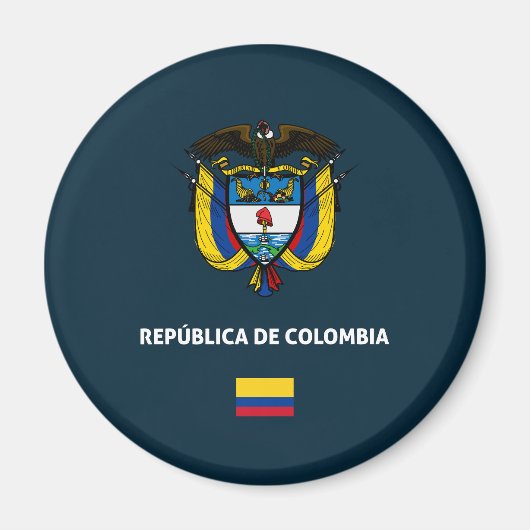 Colombia passport phone case magnet (Vorne)