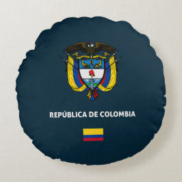 Colombia passport phone case rundes kissen