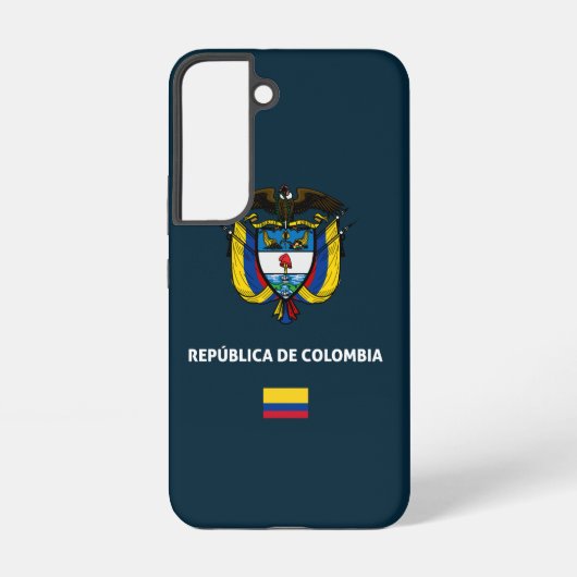 Colombia passport phone case samsung galaxy hülle (Rückseite)