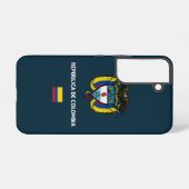 Colombia passport phone case samsung galaxy hülle (Rückseite (Horizontal))