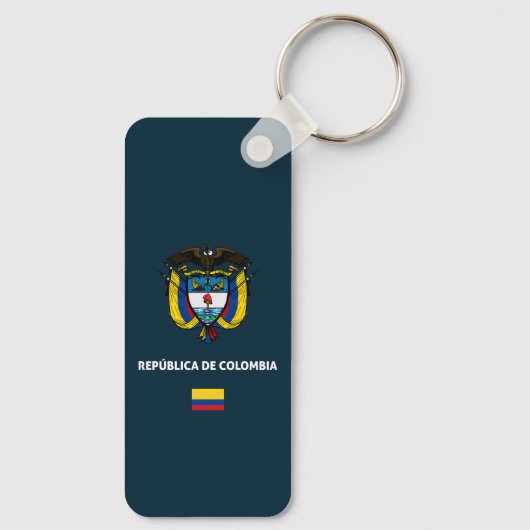 Colombia passport phone case schlüsselanhänger (Rückseite)
