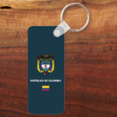 Colombia passport phone case schlüsselanhänger (Rückseite)