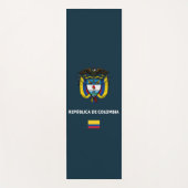 Colombia passport phone case yogamatte (Vorderseite)
