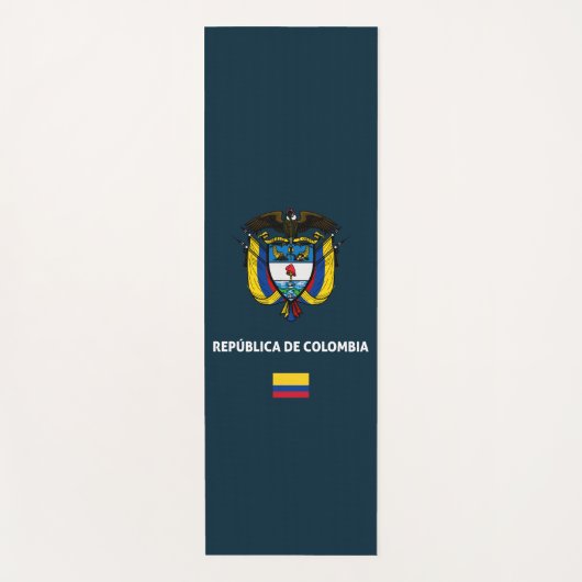 Colombia passport phone case yogamatte (Vorderseite)