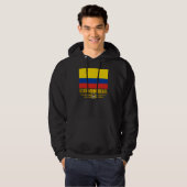 "Colombia Pride" Apperal Hoodie (Vorne ganz)
