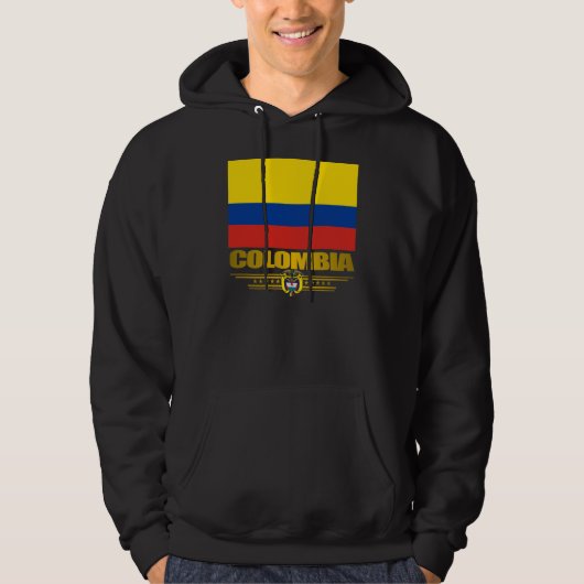 "Colombia Pride" Apperal Hoodie (Vorderseite)