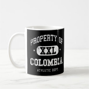 Colombia Property Xxl Sport Uni Athletic Funny Kaffeetasse