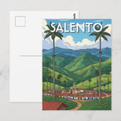 Colombia Salento Postkarte (Vorne/Hinten)