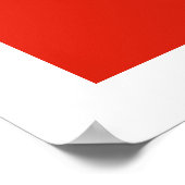 Colombia Soccer Ball Poster (Ecke)