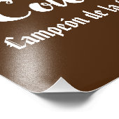 Colombia Soccer Fotodruck (Ecke)