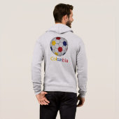 Colombia Soccer Hoodie (Schwarz voll)