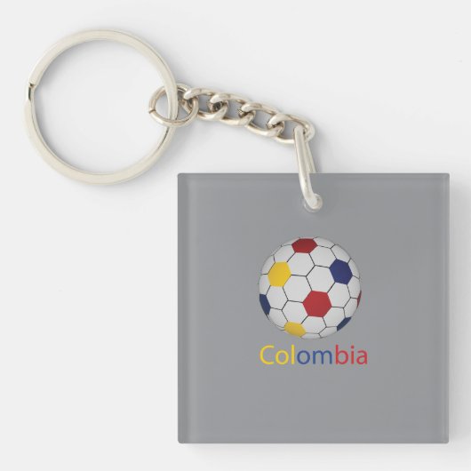 Colombia Soccer Schlüsselanhänger (Vorderseite)