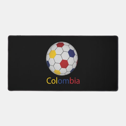 Colombia Soccer Schreibtischunterlage (Vorderseite)