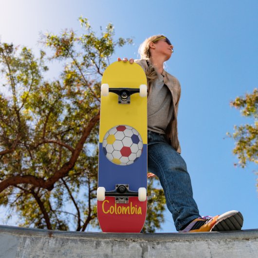 Colombia Soccer Skateboard (Außenbereich 1)