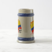 Colombia Soccer Team Bierglas (Mittel)