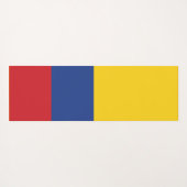 Colombia Soccer Yogamatte (Rückseite (Horizontal))