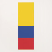 Colombia Soccer Yogamatte (Rückseite)