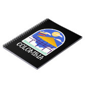 Colombia Vintage Travel Notizblock (Linke Seite)