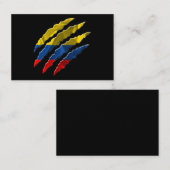 Colombia Visitenkarte (Vorne/Hinten)