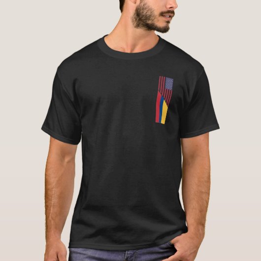 Colombian-American T-Shirt (Vorderseite)