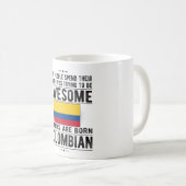 Colombian Flag Colombia Heritage Colombian Roots Kaffeetasse (VorderseiteRechts)