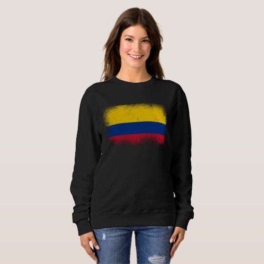Colombian Flag Colombia Sweatshirt (Vorne ganz)