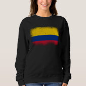 Colombian Flag Colombia Sweatshirt (Vorderseite)