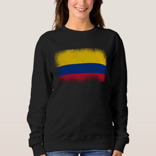 Colombian Flag Colombia Sweatshirt (Vorderseite)