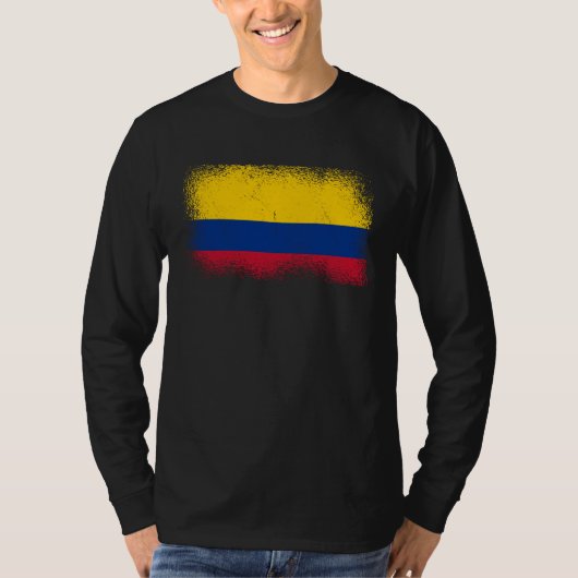 Colombian Flag Colombia T-Shirt (Vorderseite)