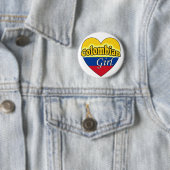 Colombian Girl Button (Beispiel)