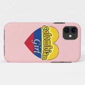 Colombian Girl Case-Mate iPhone Hülle (Rückseite (Horizontal))