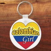 Colombian Girl Schlüsselanhänger (Vorderseite)