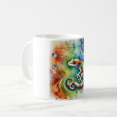 Colombian leaftoed gecko 210724AREF126 - Watercolo Kaffeetasse (Vorderseite Links)