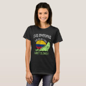 Colombians Can Do Anything Just Slower Colombia T-Shirt (Vorne ganz)