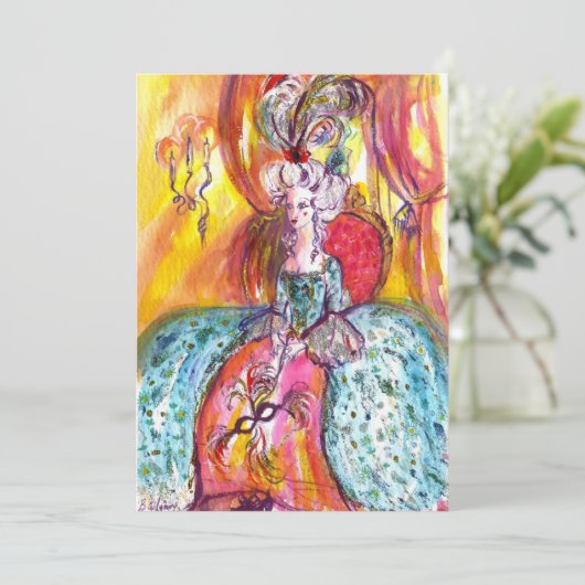 COLOMBINA / MARDI GRAS MASQUERADE BALL (Stehend Vorderseite)