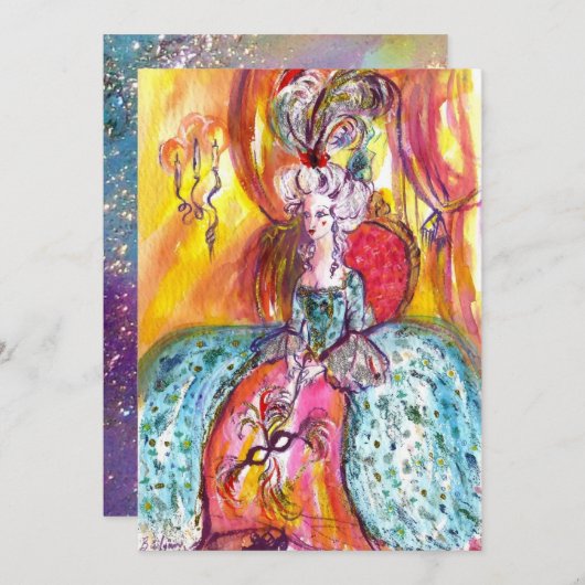 COLOMBINA / MARDI GRAS MASQUERADE BALL (Vorne/Hinten)